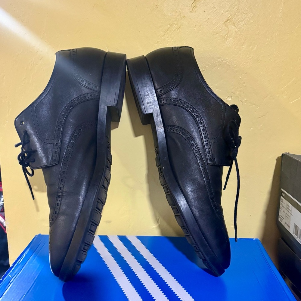 Cole Haan Grand OS Men’s Black Lace Up Dress Shoes - Size 10 M